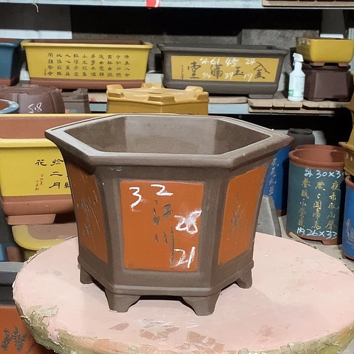 宜兴紫砂花盆花盆