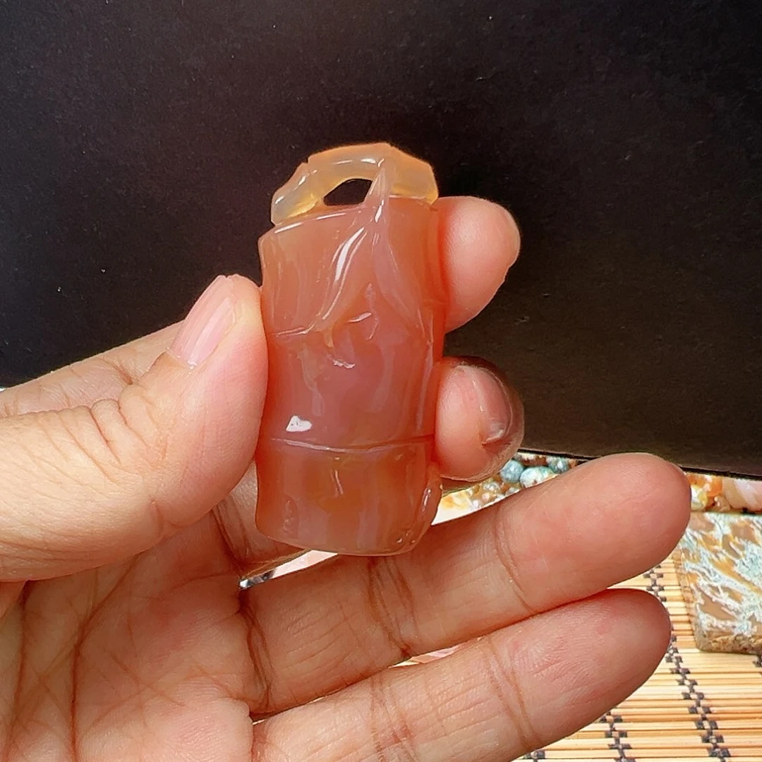 未镶嵌玛瑙/玉髓珠宝半成品