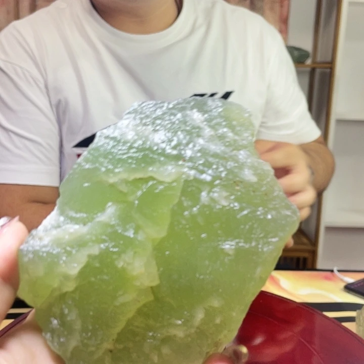 未镶嵌蛇纹石玉圆石如*