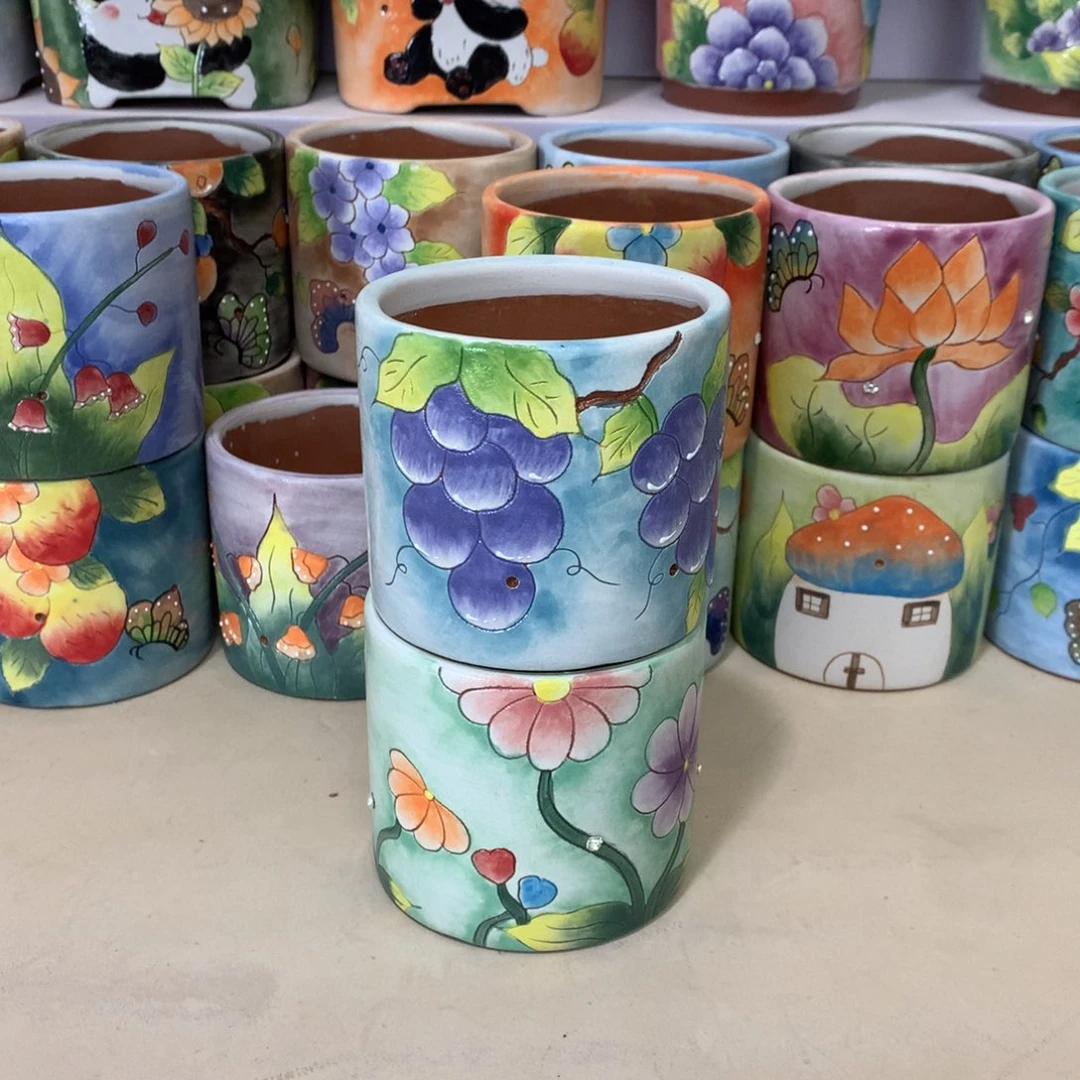 福利正品红陶花盆