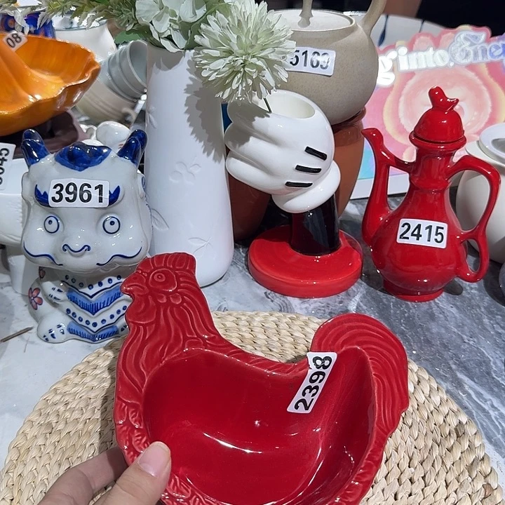 瓷片微瑕陶瓷介意慎拍2398