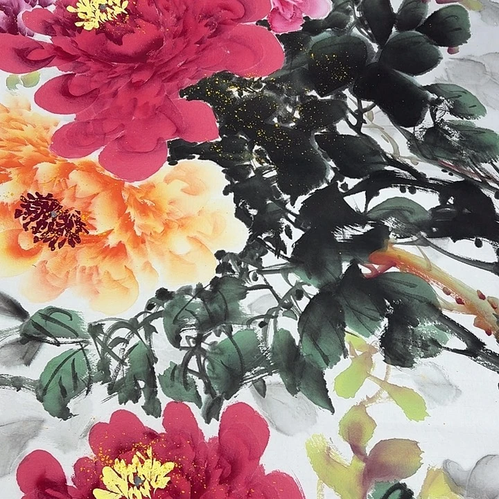 国画手绘国画作品