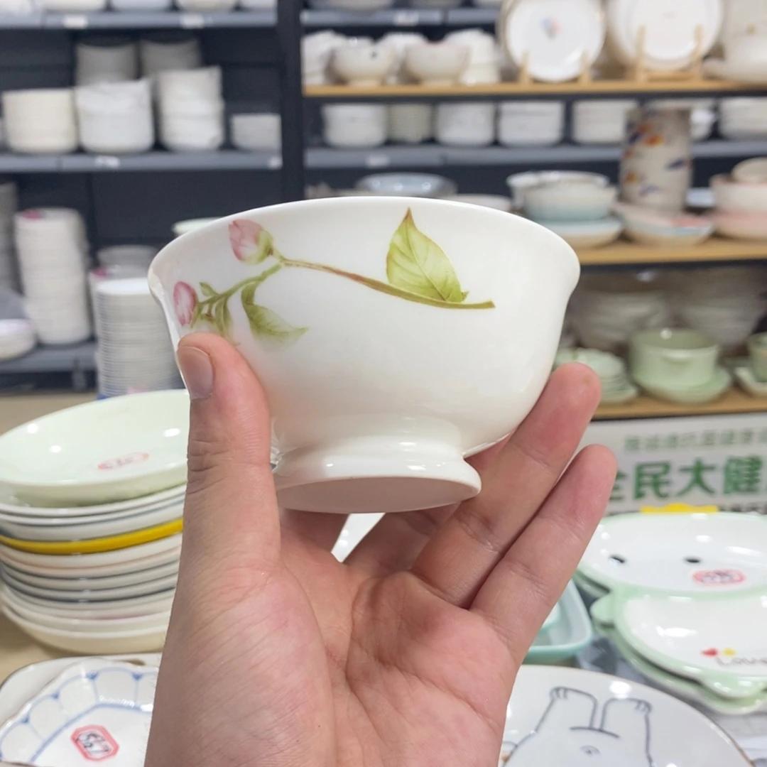柠****搪瓷1662号6个装高脚米饭碗