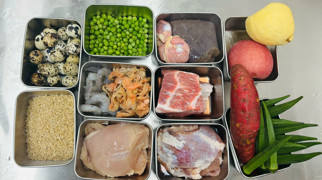 宠物零食低敏火鸡羊肉鹿肉餐包狗狗新鲜营养均衡健康开袋即食现做