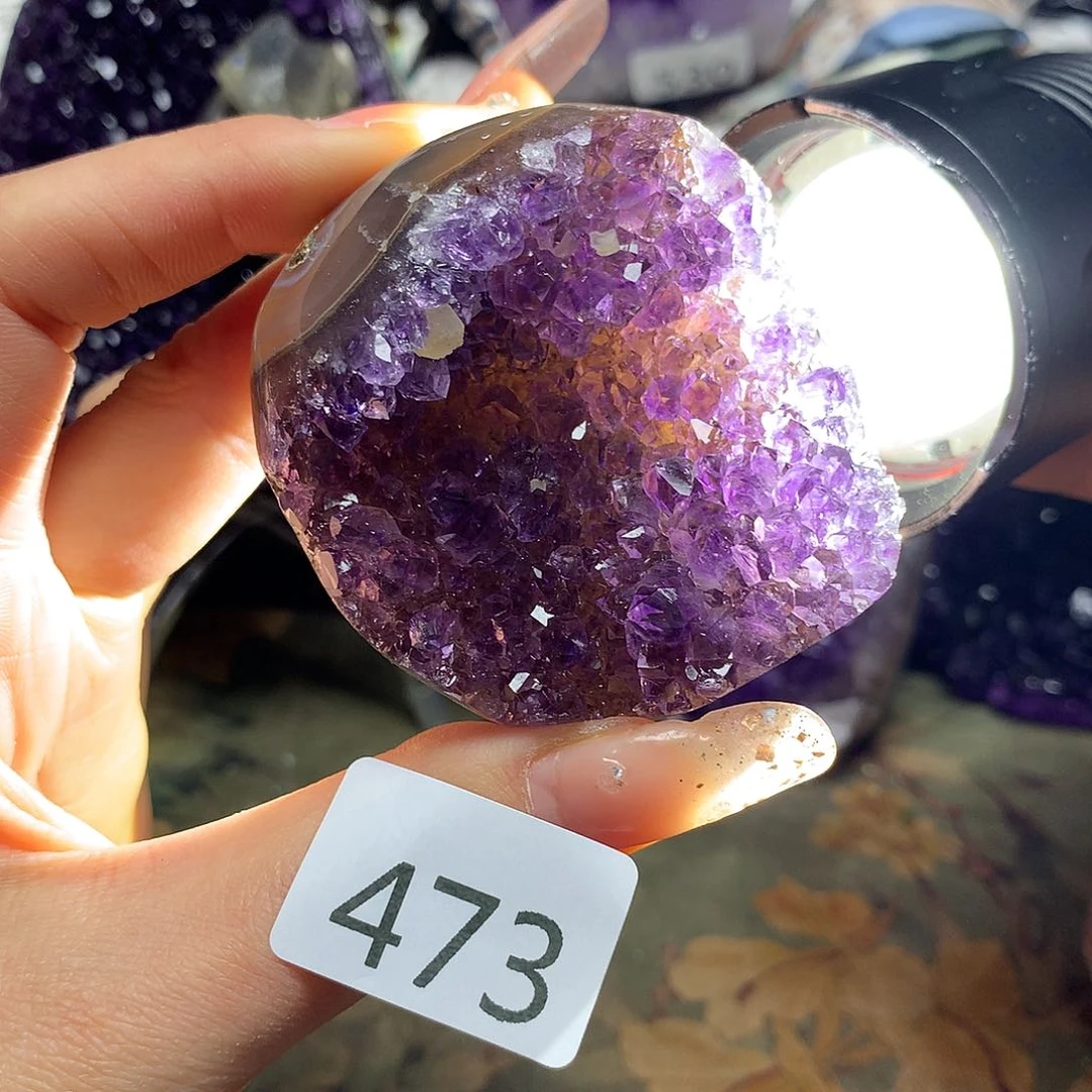 紫晶大型摆件（非配饰）未镶嵌