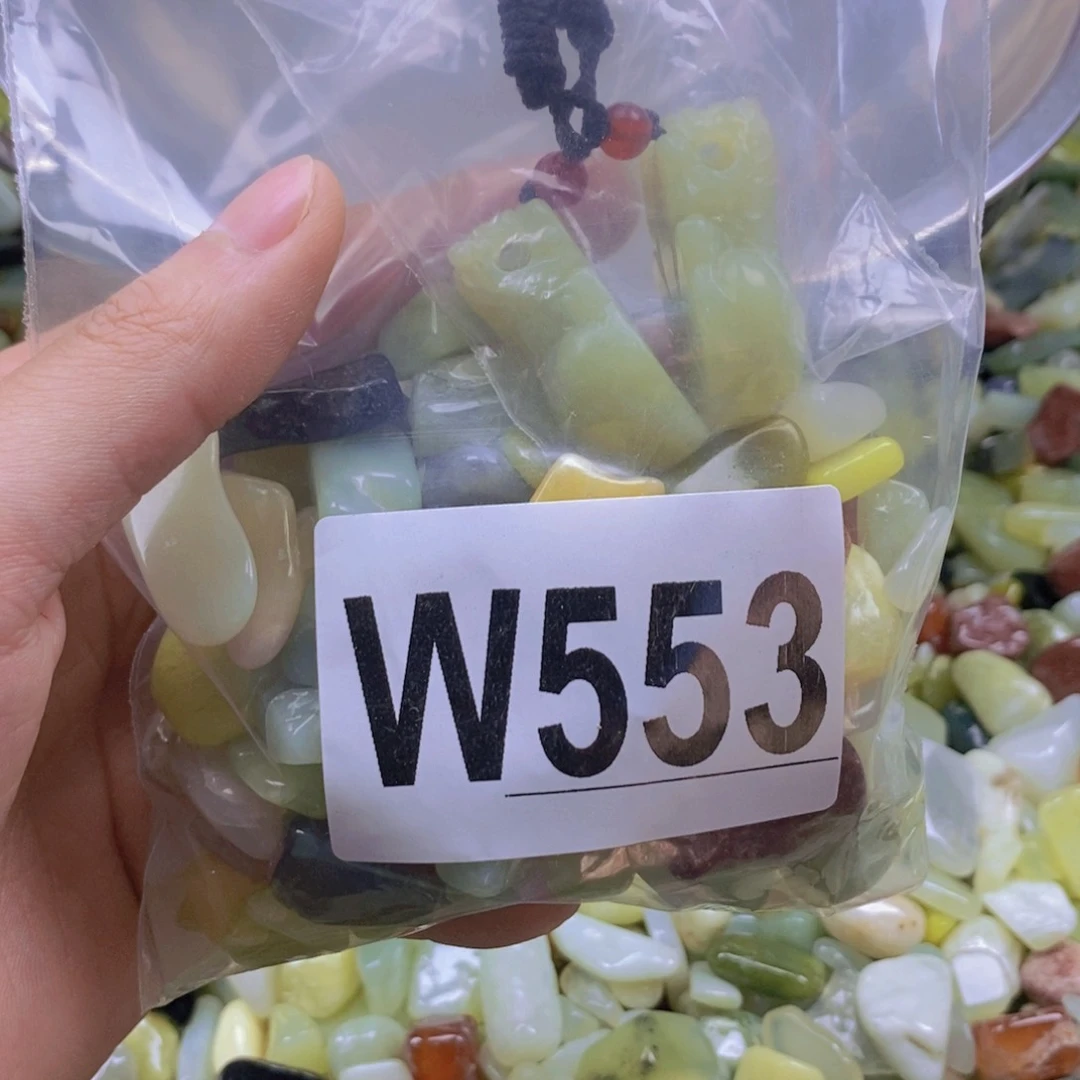 未镶嵌岫玉鱼缸石