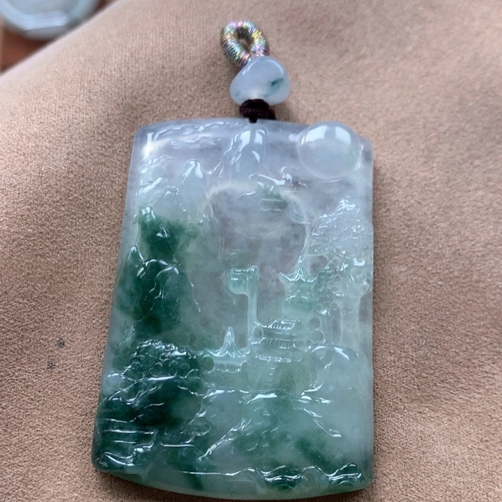 翡翠未镶嵌颈饰缅甸翡翠