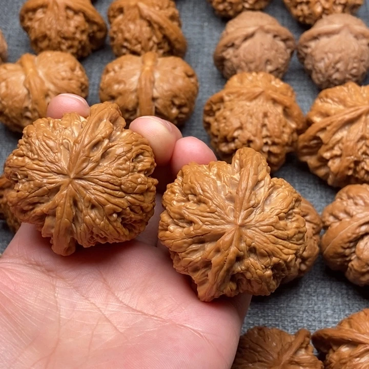 把件文玩核桃清**香粗筋48