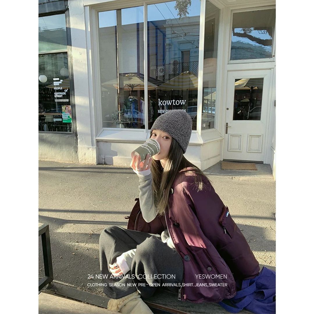 YESWOMEN美式飞行棉·棒球服版型休闲保暖 XYF61410A4000