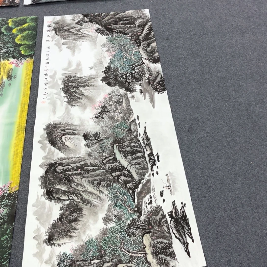 国画国画作品老师手绘