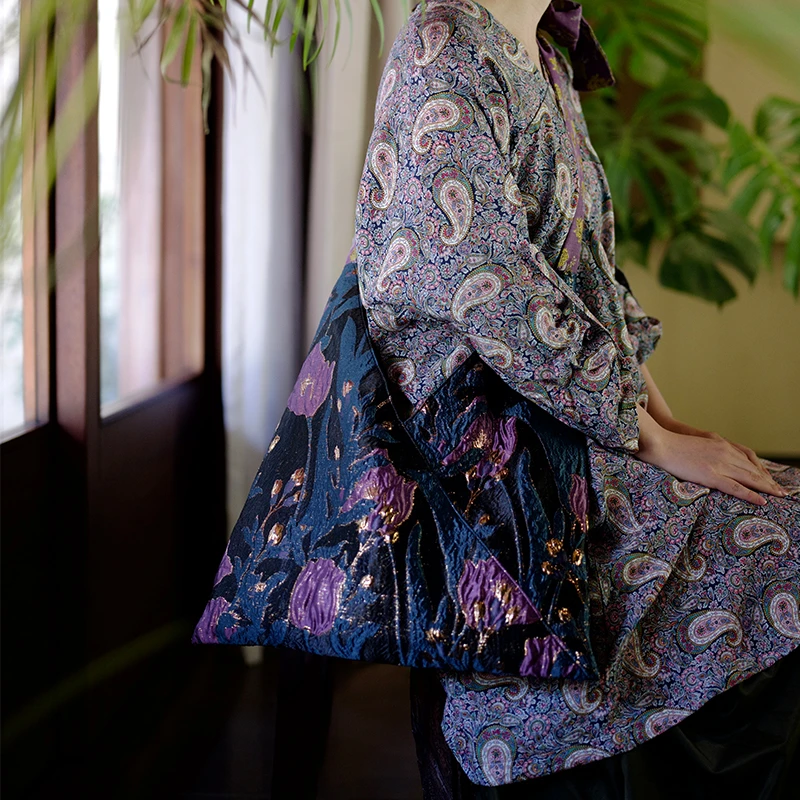 housedesign原创春季新设计师大容量单肩包小众复古新中式斜挎包