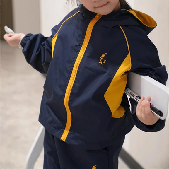2025男童秋季新款套装SSL045女童运动休闲两件套中大童韩版童装