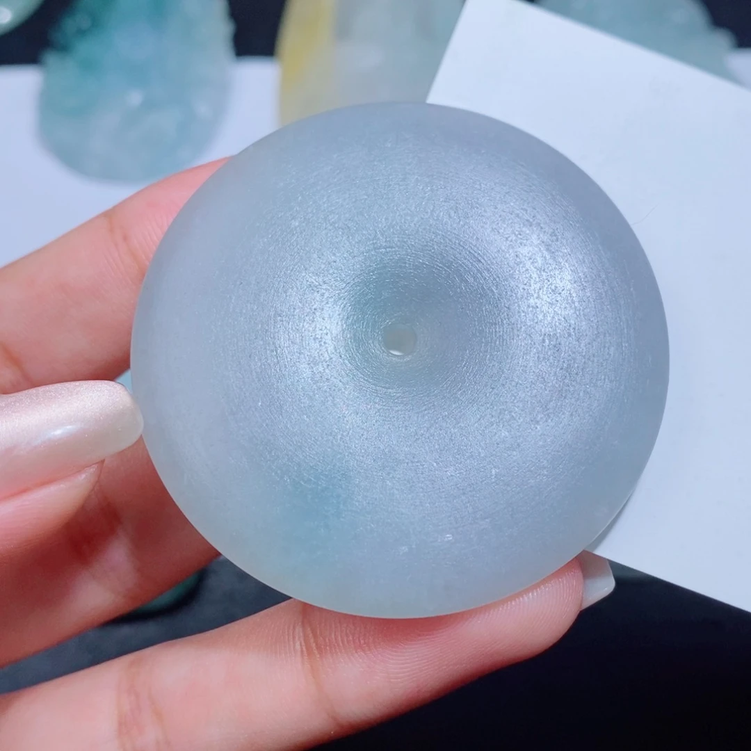 定制翡翠未镶嵌吊坠