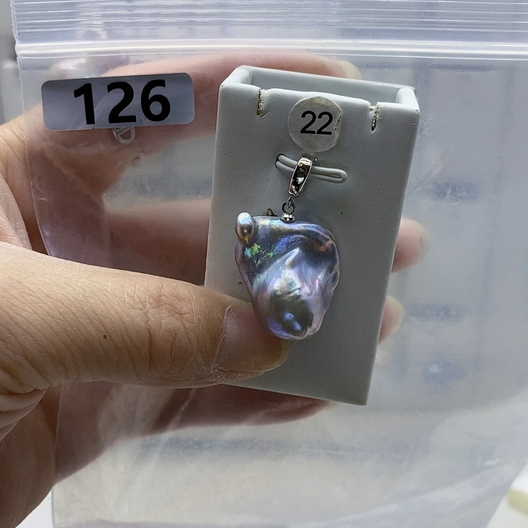 颈饰合金淡水珍珠