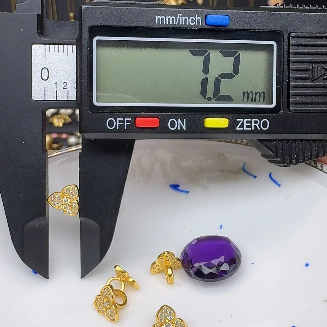 颈饰紫晶银S925镶嵌紫水晶925镶嵌28