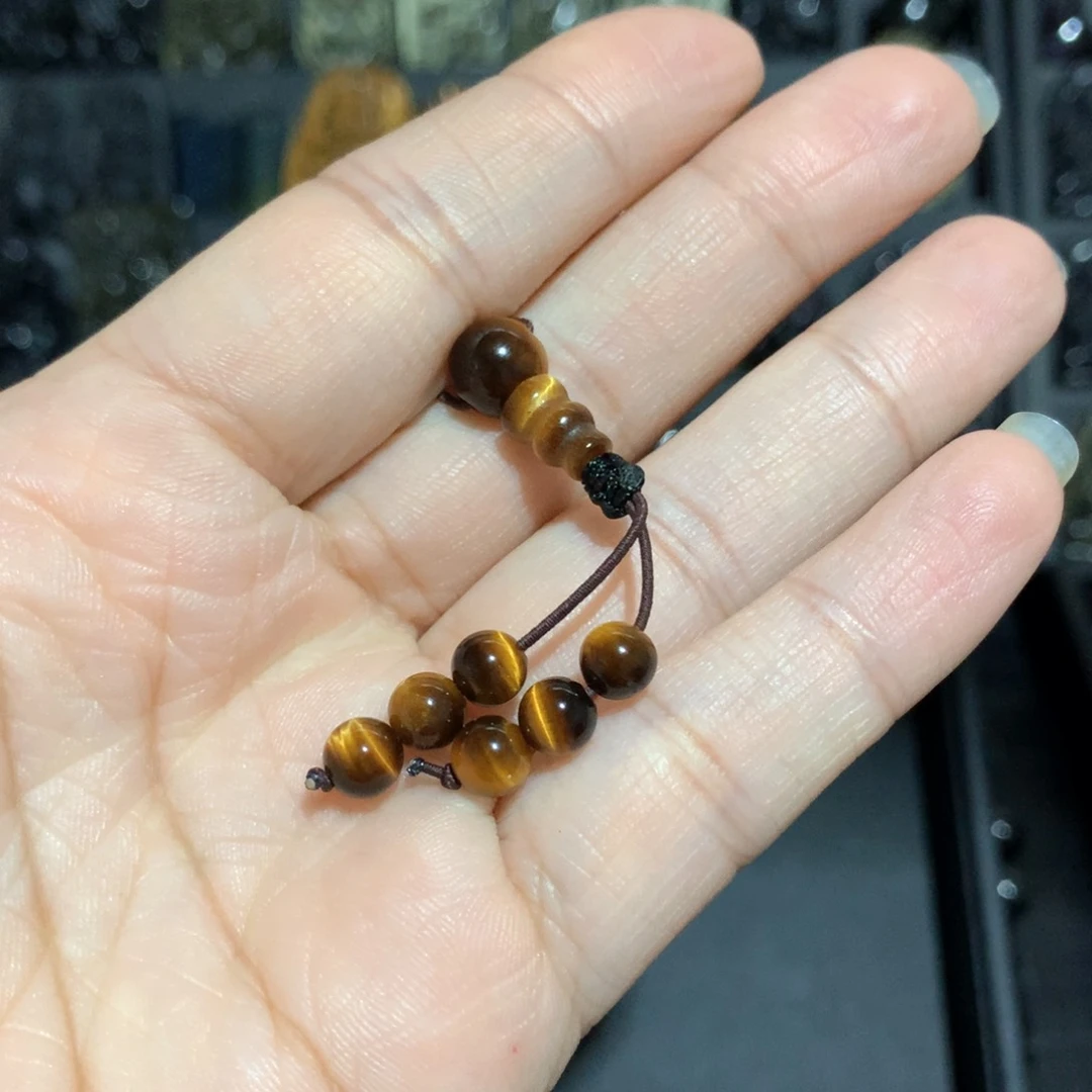 黑曜岩未镶嵌手链?****✨