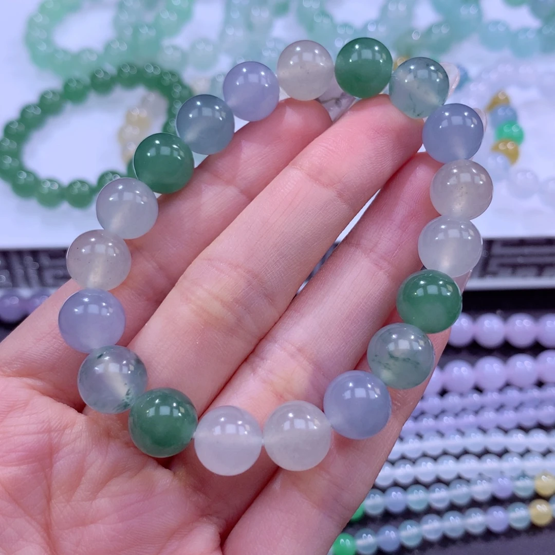 翡翠未镶嵌手链翡翠