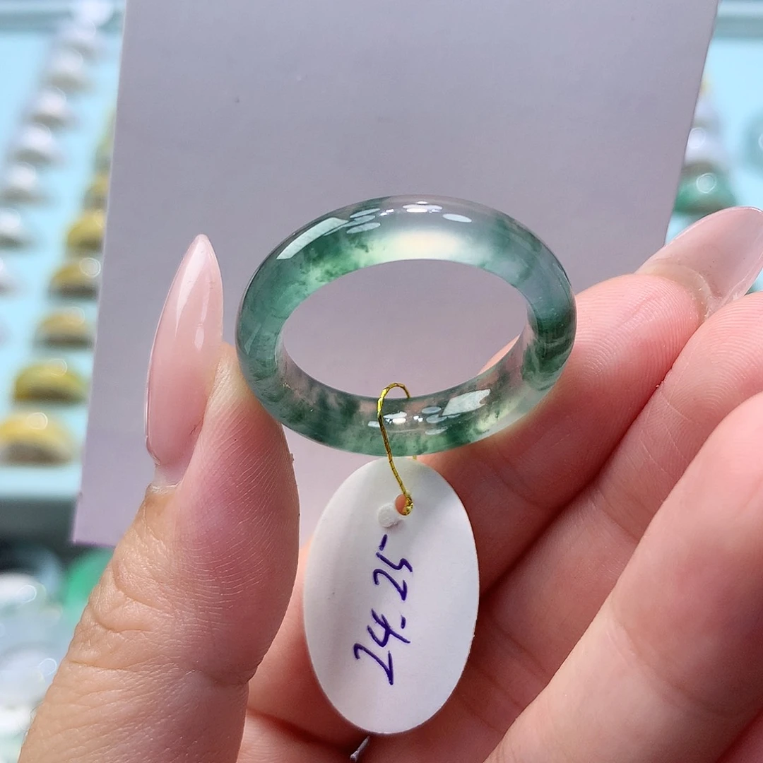 未镶嵌戒指翡翠2425圈