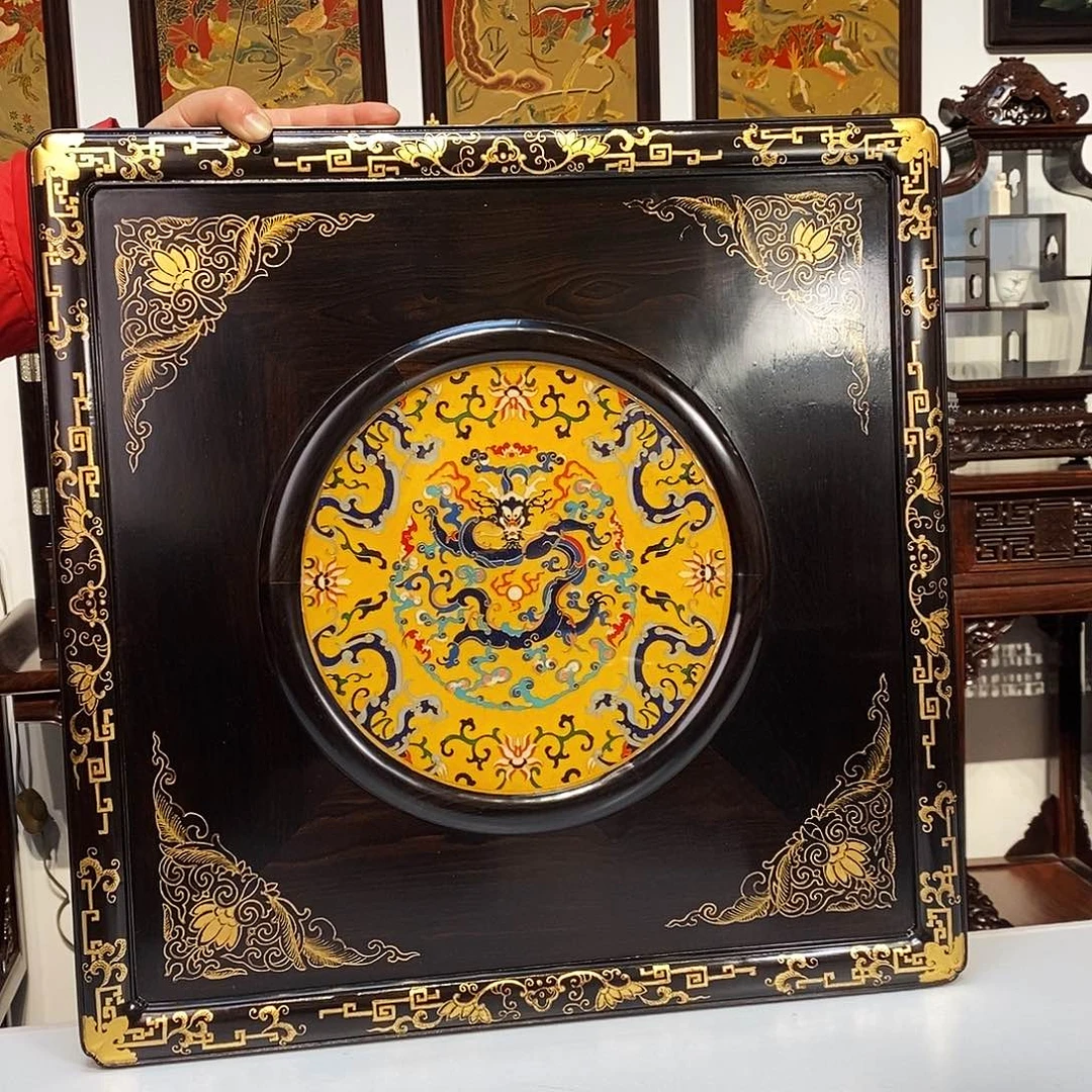 黑酸枝木类成套家具✨**✨紫光檀屏风