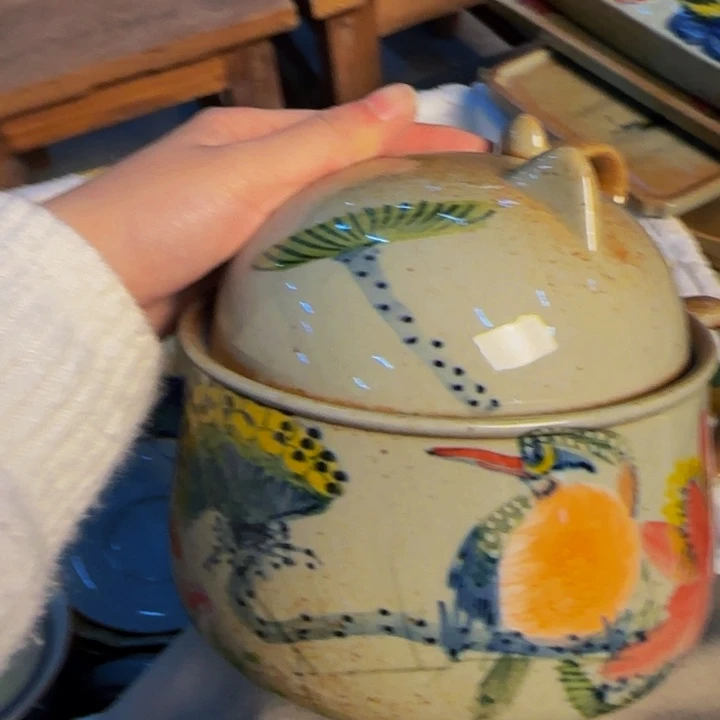 瓷片景德镇陶瓷手工手绘