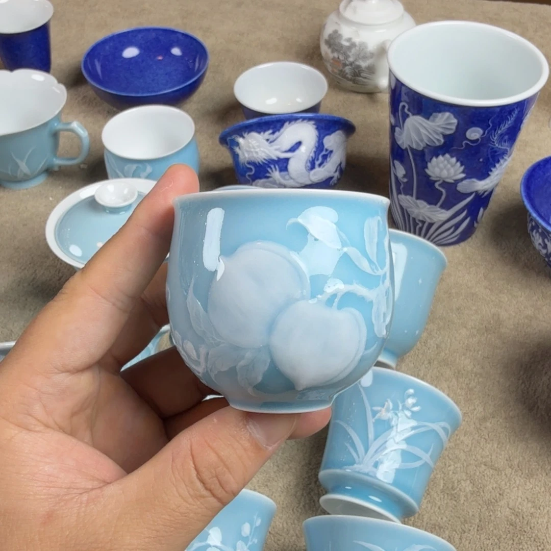 捷拉代购陶瓷桃子杯