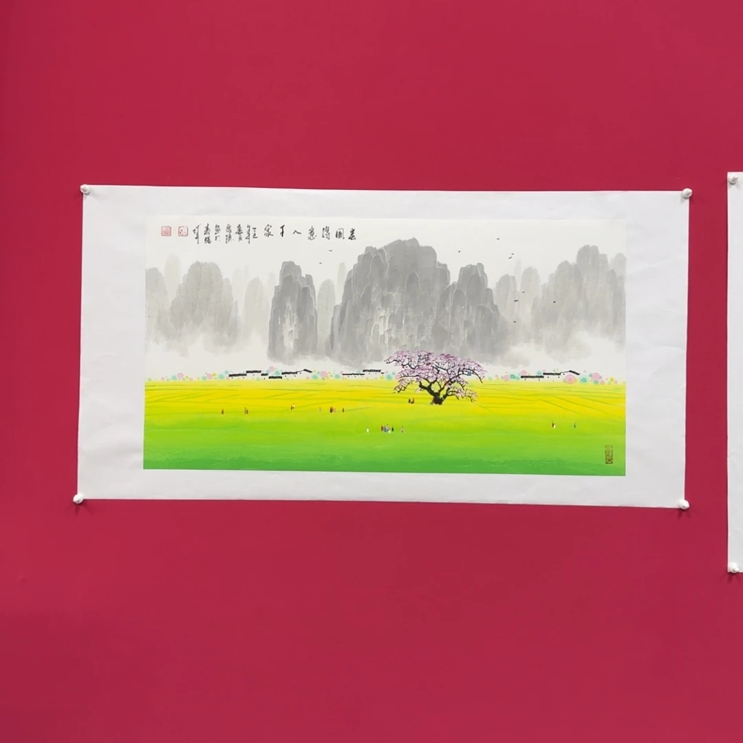 国画张泉踪老师精品