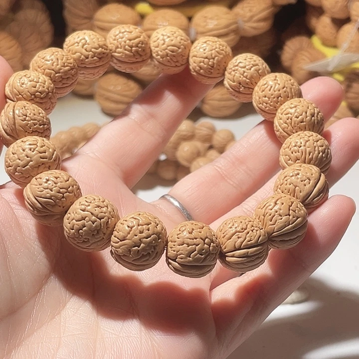 图***涂桃核吊坠桃核手串玲珑塔31