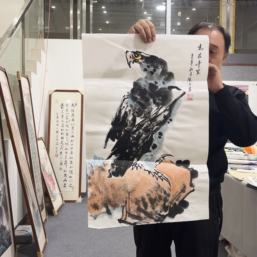 国画LT国画作品单幅任发