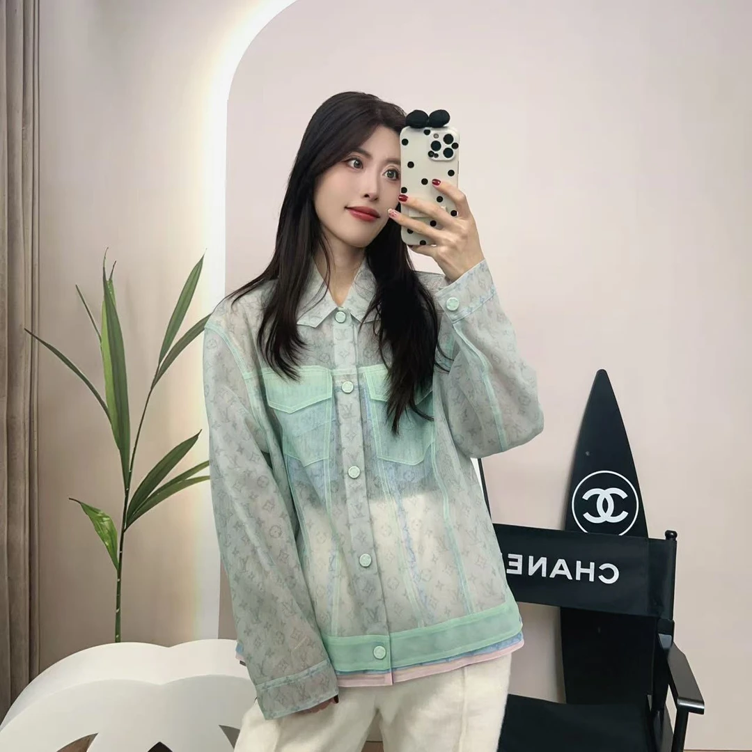 95新 LouisVuitton/路易威登 麦殿/欧根纱彩色外套/250118VRSVP11