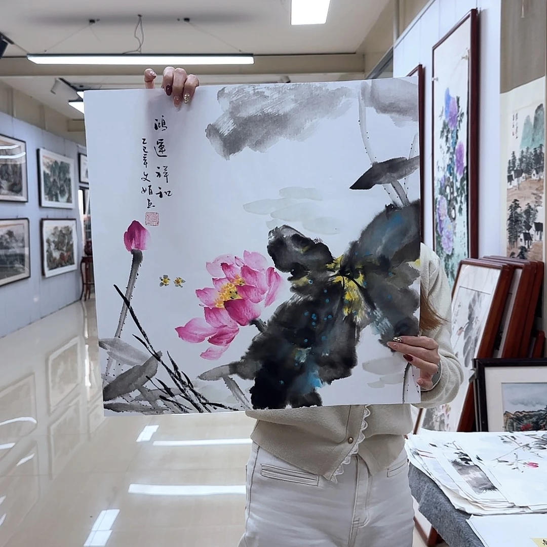 国画国画作品展。国画作品