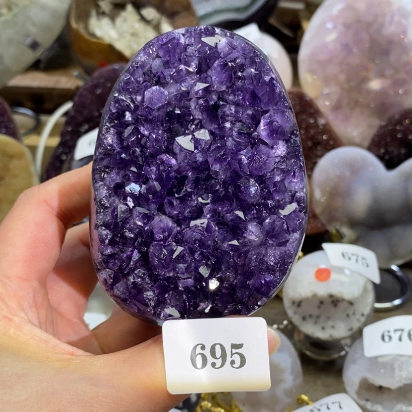 【闪购商品】未镶嵌大型摆件（非配饰）紫晶