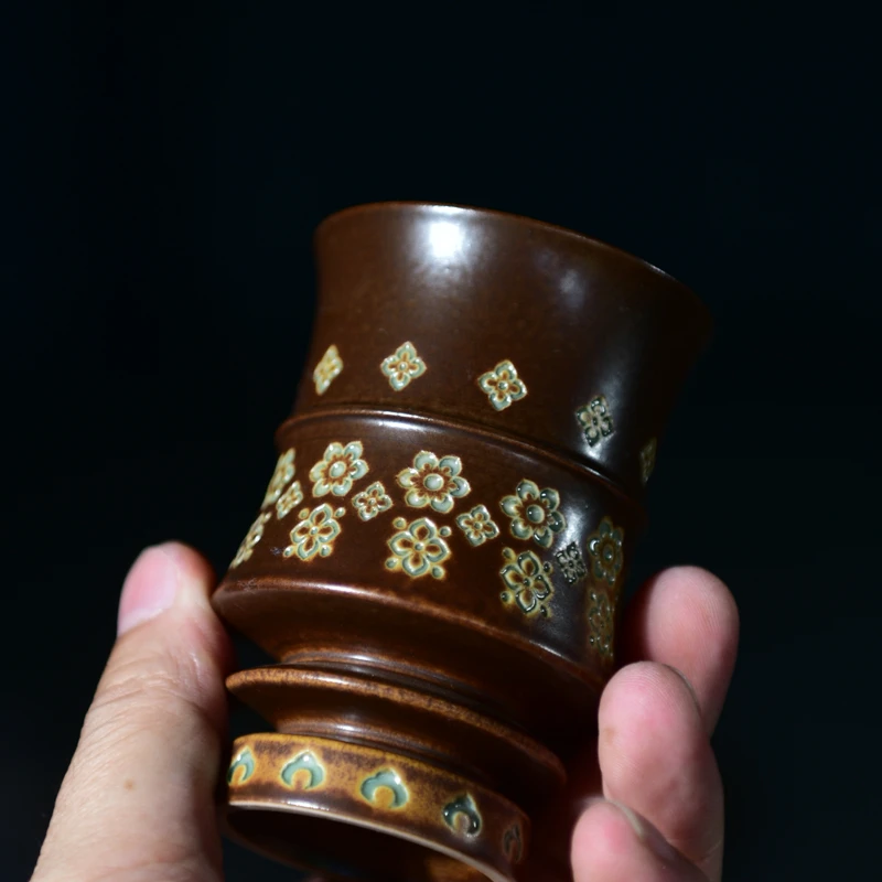 【见珊】宝相-瓷茶记-高足闻香杯（瓷茶BX0007）