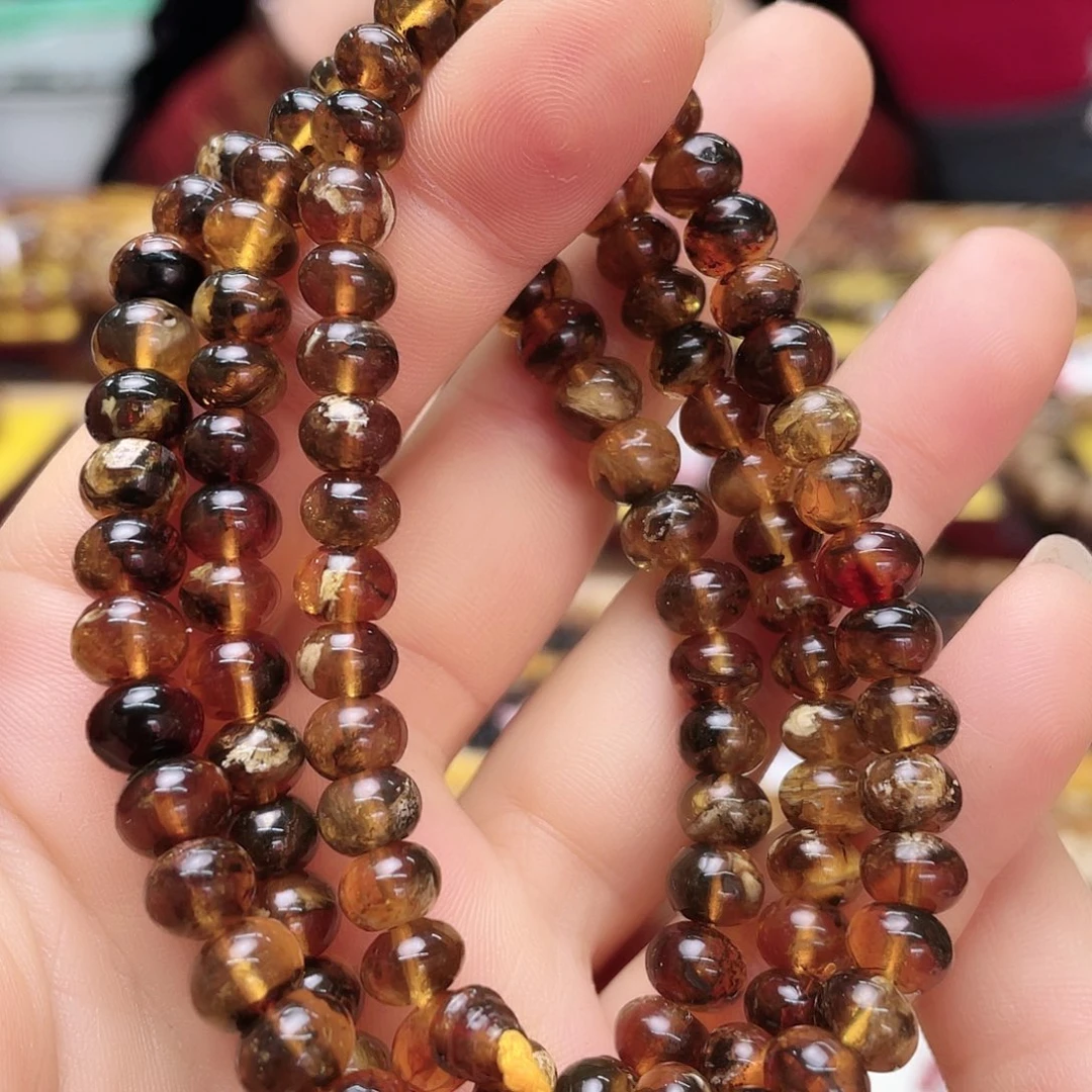 琥珀手链未镶嵌七