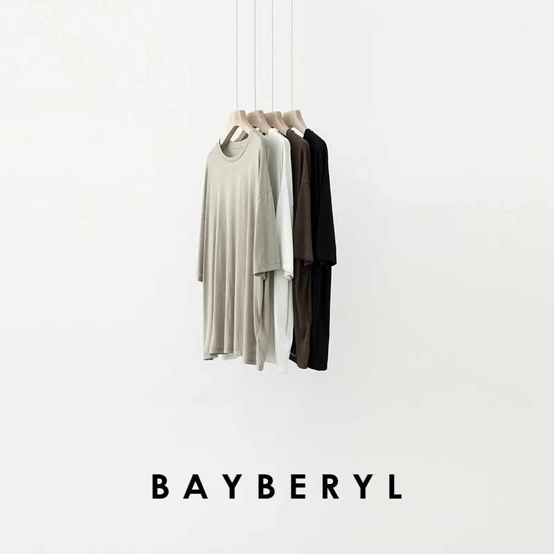 BAYBERYL老贝抖抖T*天S真S滑爽舒适圆领夏宽松短袖NT5E1906-6/29