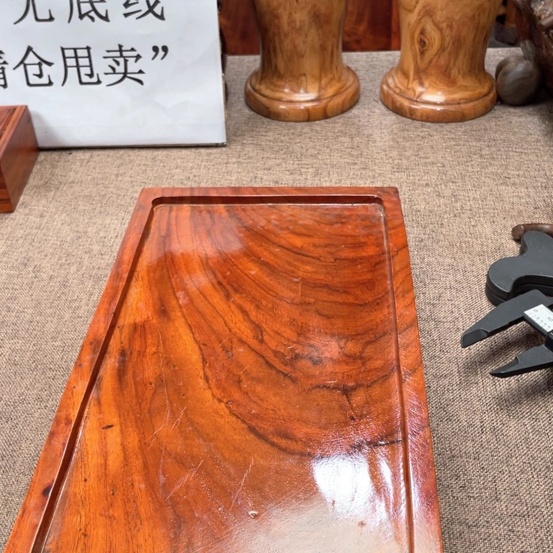 大果紫檀（缅甸花梨）干泡盘
