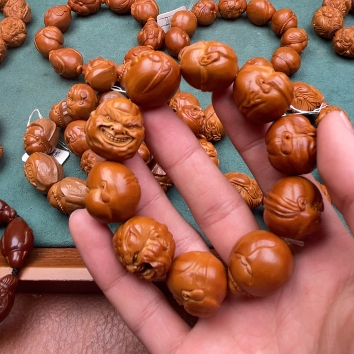 渭***师橄榄核手串/手链19