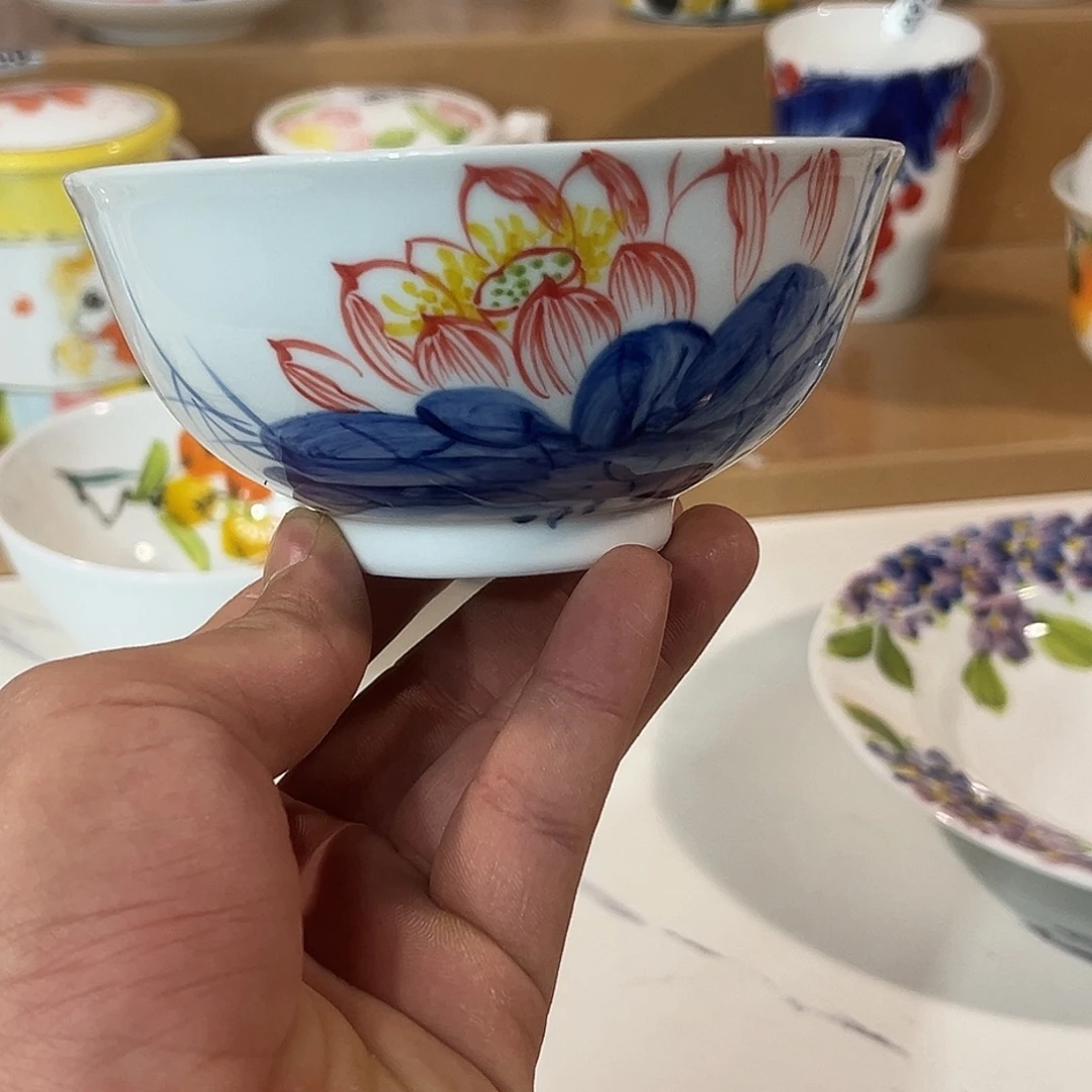 陶瓷景德镇高温釉下陶瓷5寸碗