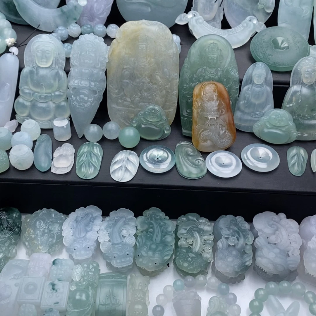 未镶嵌定制翡翠联系客服链接，勿拍！！！