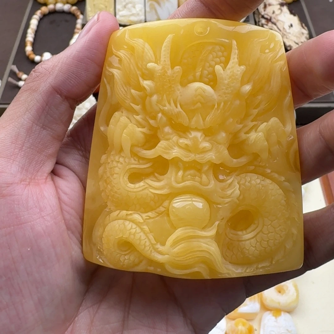 琥珀未镶嵌裸石蜜蜡