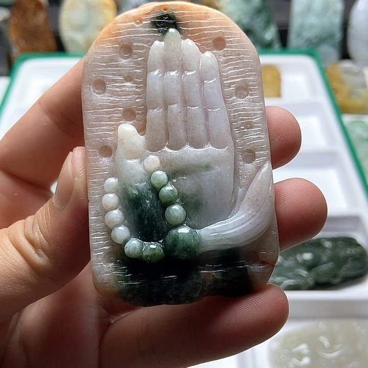 翡翠未镶嵌颈饰翡翠a货
