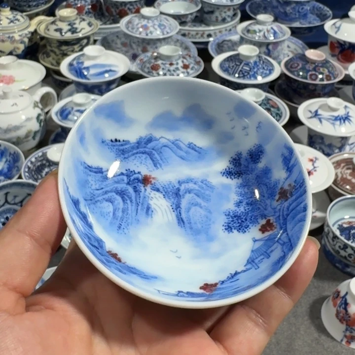景德镇手工手绘杯