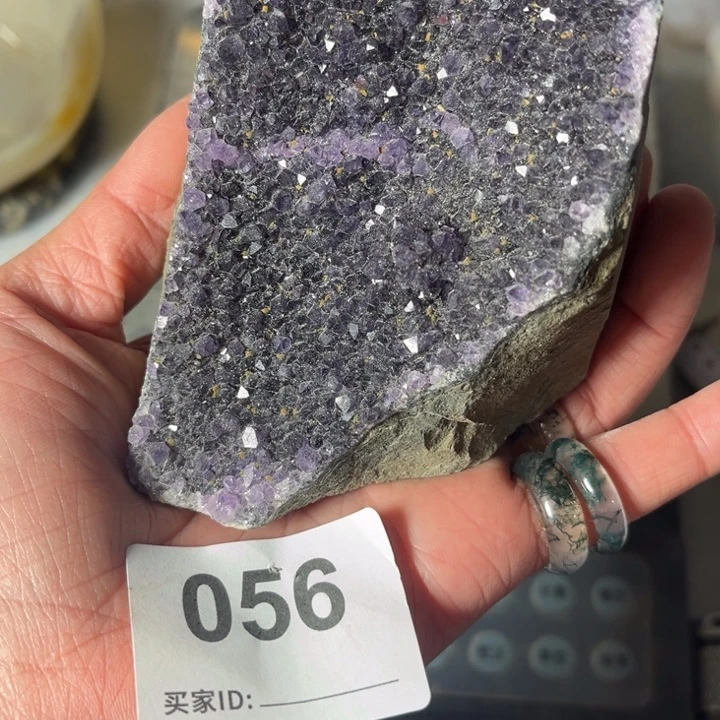 紫晶大型摆件（非配饰）未镶嵌c***豆