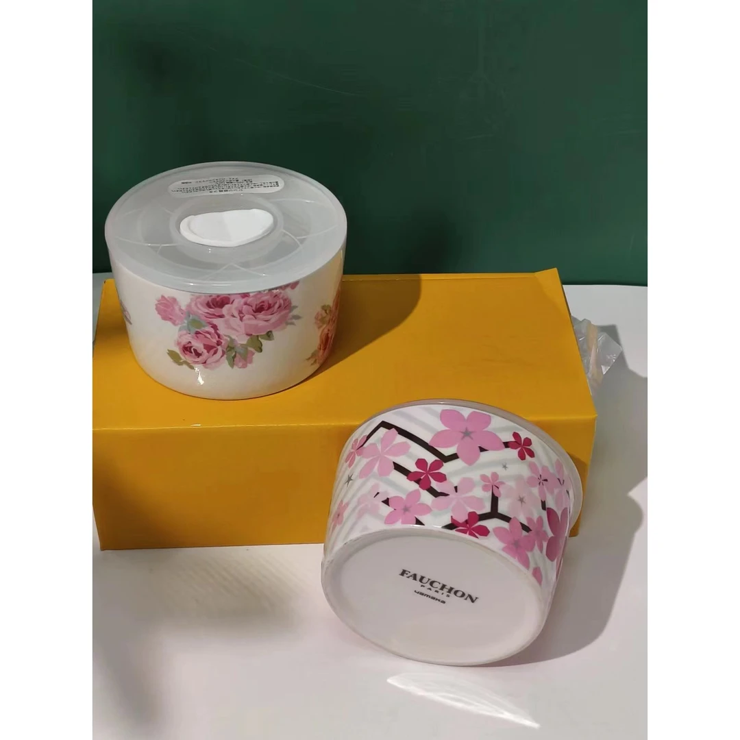 全新式玫瑰与樱花保鲜碗