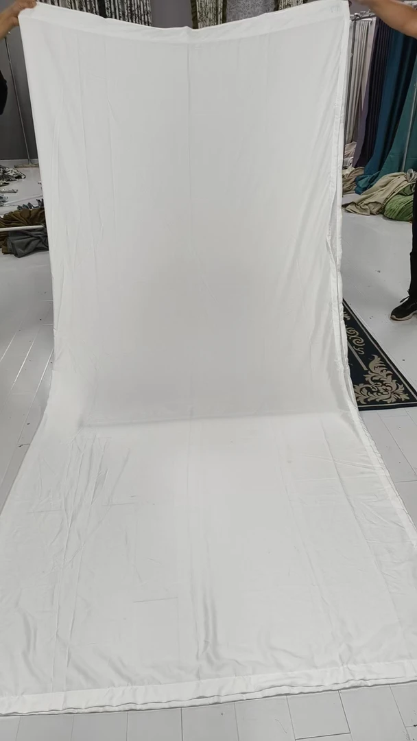 成品高端纱帘 六米对开高度两米七两片三米 (A19)