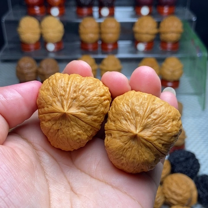 把件文玩核桃御宝三棱26