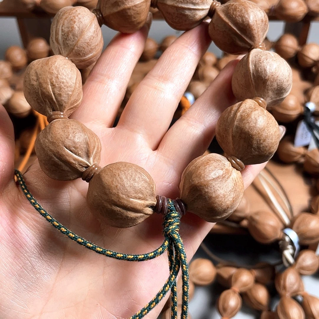 青***线橄榄核手串/手链24/26梅林铁核