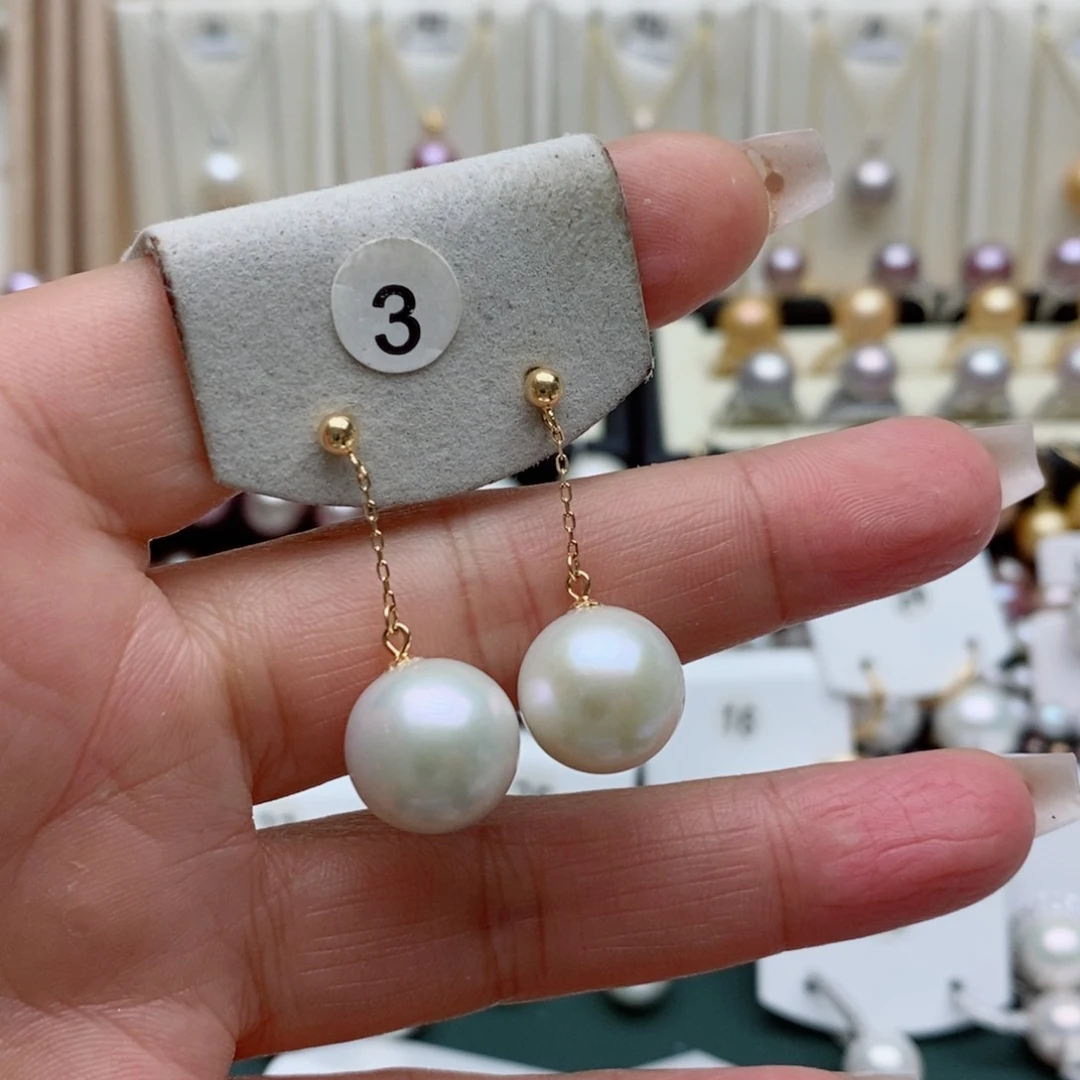 淡水珍珠颈饰银S925镶嵌