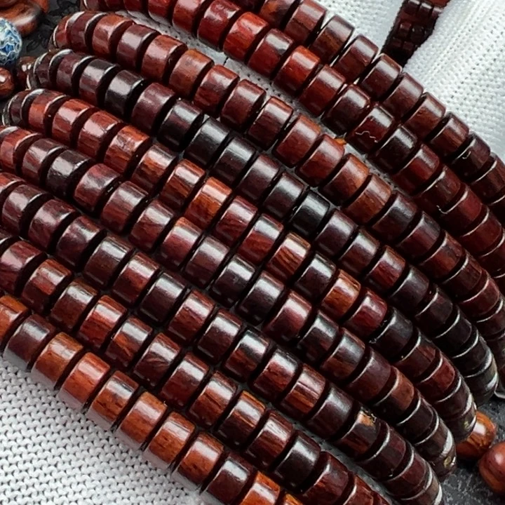 木海南红降4*7片片珠单圈体验