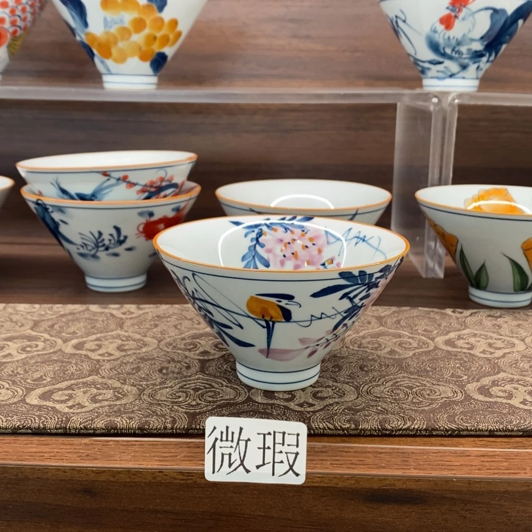釉下彩手工绘制手工绘制