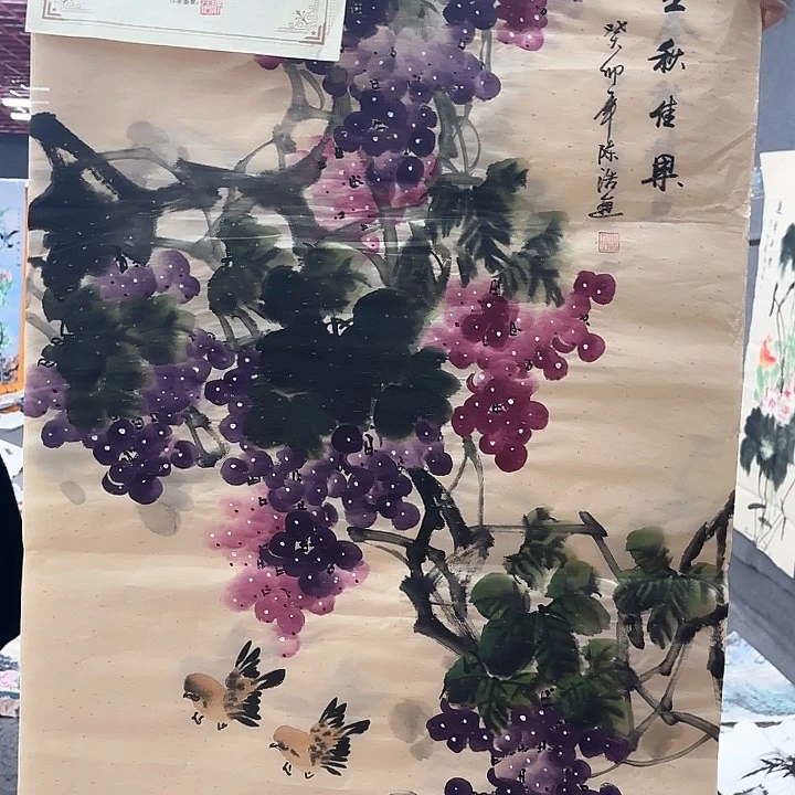 国画无毛和小刺被毛或被